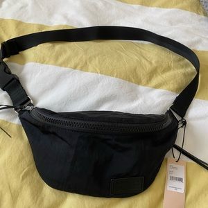 NWT Rebecca Minkoff Black Nylon Belt Bag